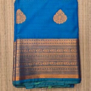 Premium Bridal Semi Silk Saree with Rich Zari Border | MRJA Vastrahara