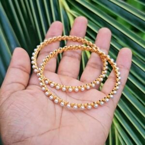 mrja vastrahara pearl bangles