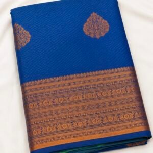 Premium Bridal Semi Silk Saree with Rich Zari Border | MRJA Vastrahara