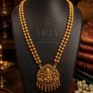 Antique Lakshmi Temple Pendant Necklace | MRJA Vastrahara